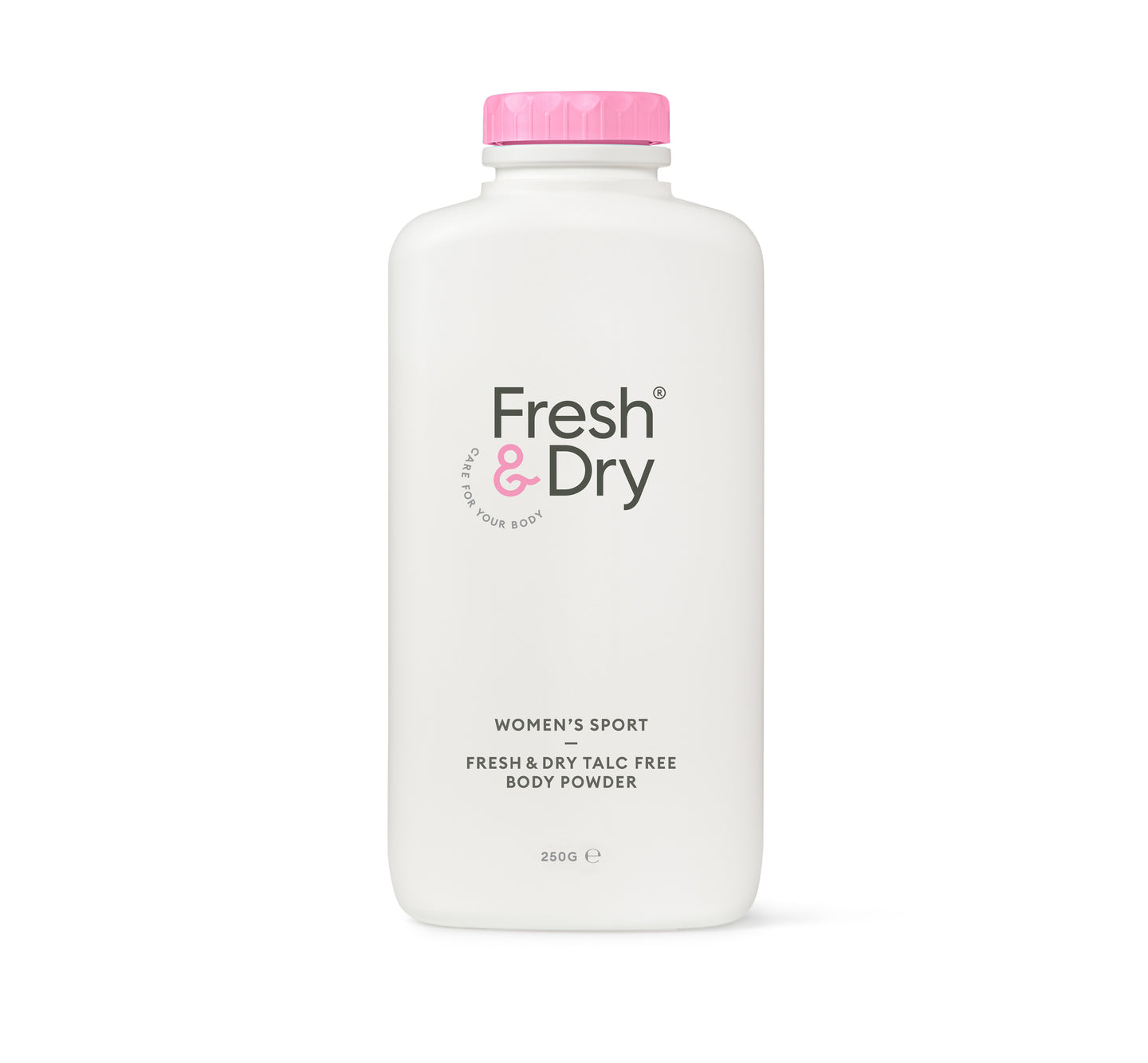 Fresh & Dry Women's Sport Talc Free Body Powder 250g